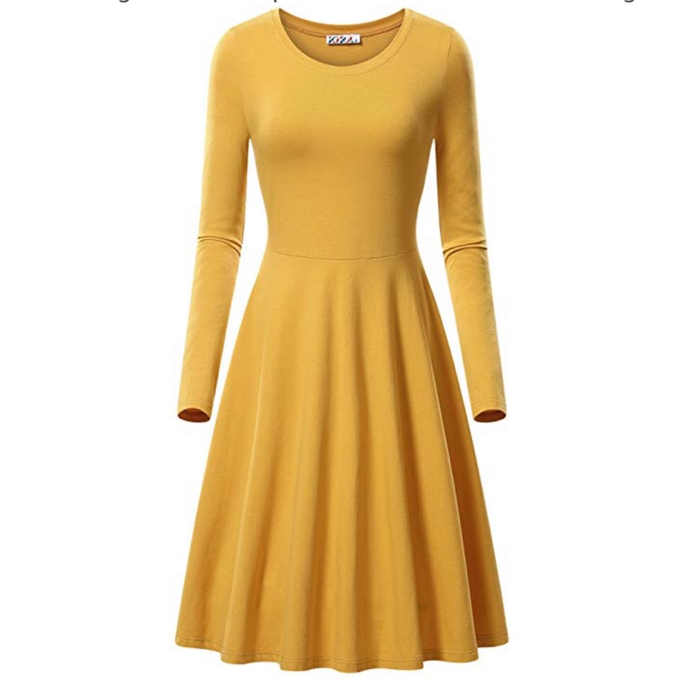 Yellow swing dress 💛